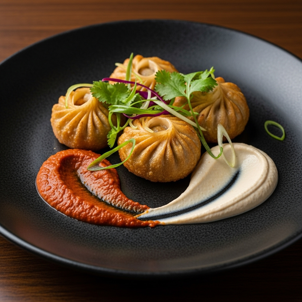 Veg Fried Momos