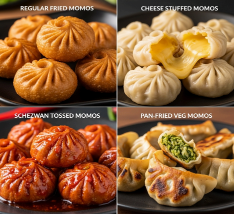 Veg Fried Momos Recipe