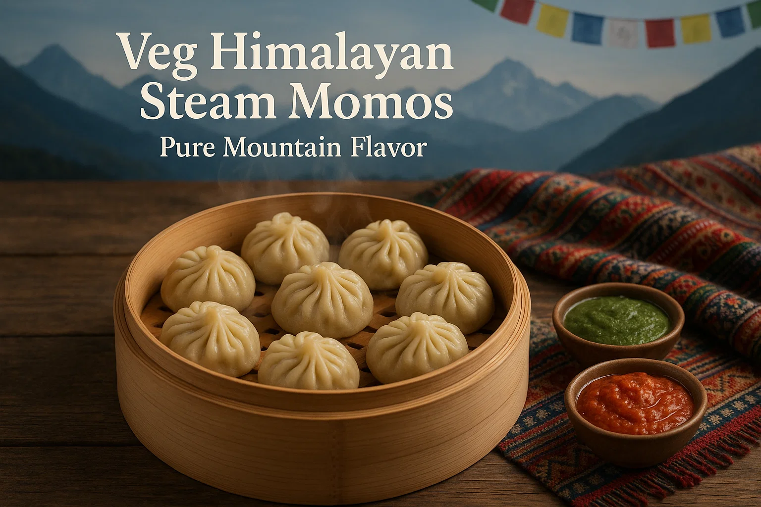 Veg Himalayan Steam Momo