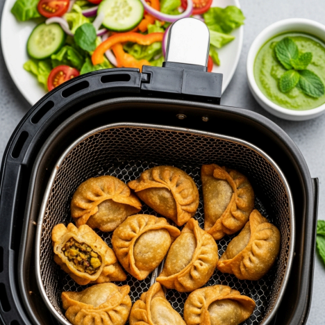 Veg Kurkure Momos