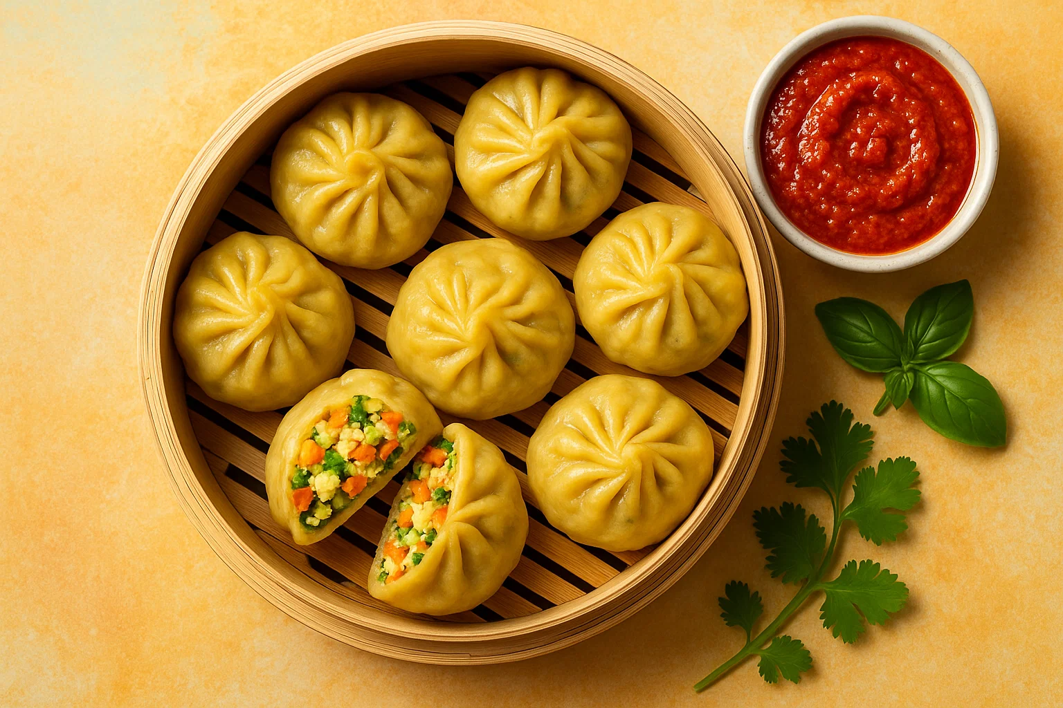 Veg Momo Stuffing recipe