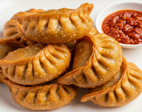Veg Momos Fried
