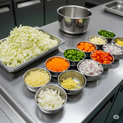 Veg Momos Recipe Ingredients