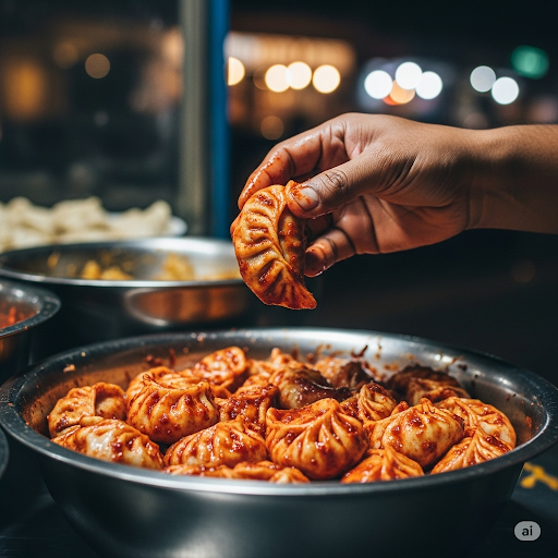 Veg Tandoori Momo 