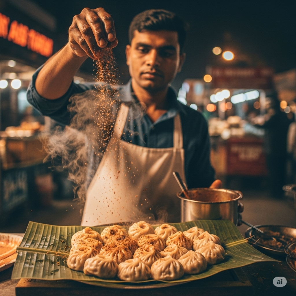 Veg Tanddori Momo 