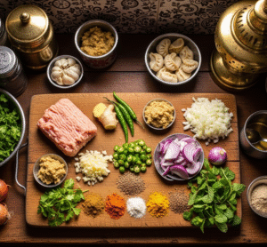 ingredients in chicken momos