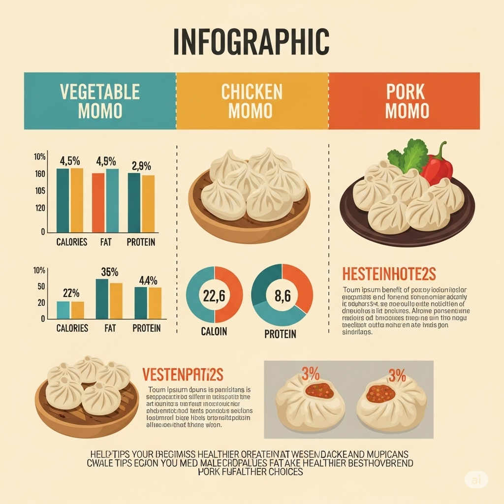 calories in chicken momos