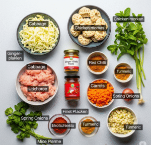 indian chicken momos recipe