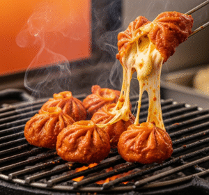 Indian tandoori momos