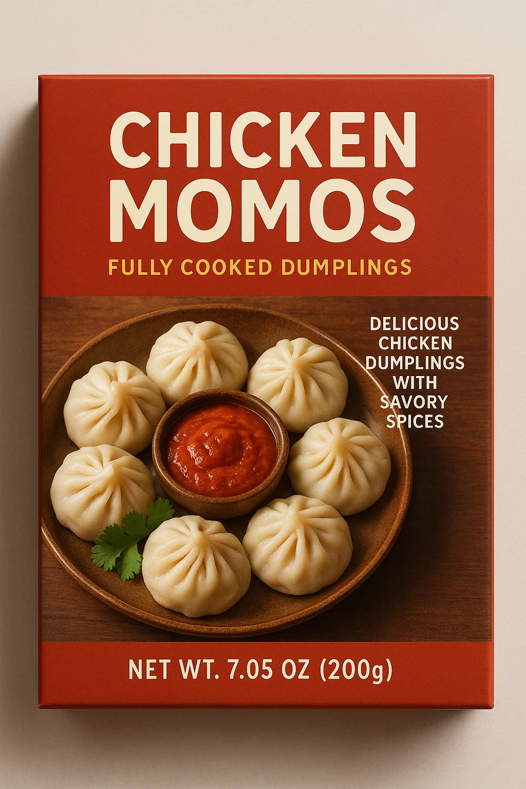 Chicken Momos Packet