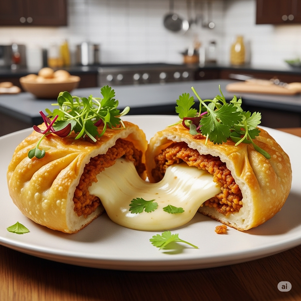 chicken pizza momos 