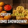 crispy chicken momos