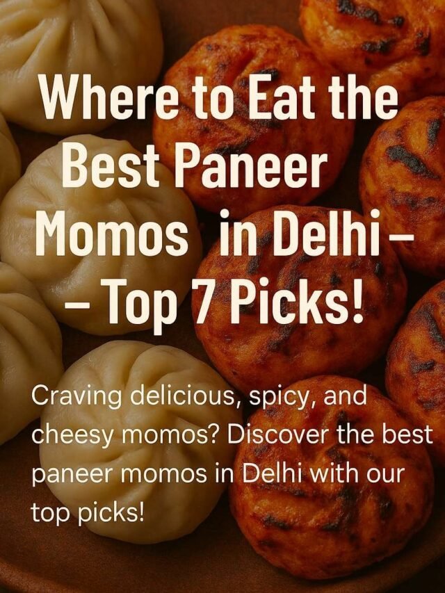 Where to Eat the Best Paneer Momos in Delhi – Top 7 Picks!