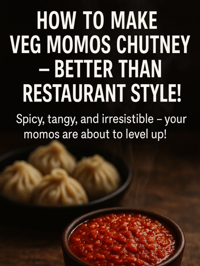How to Make Veg Momos Chutney – Better Than Restaurant Style!