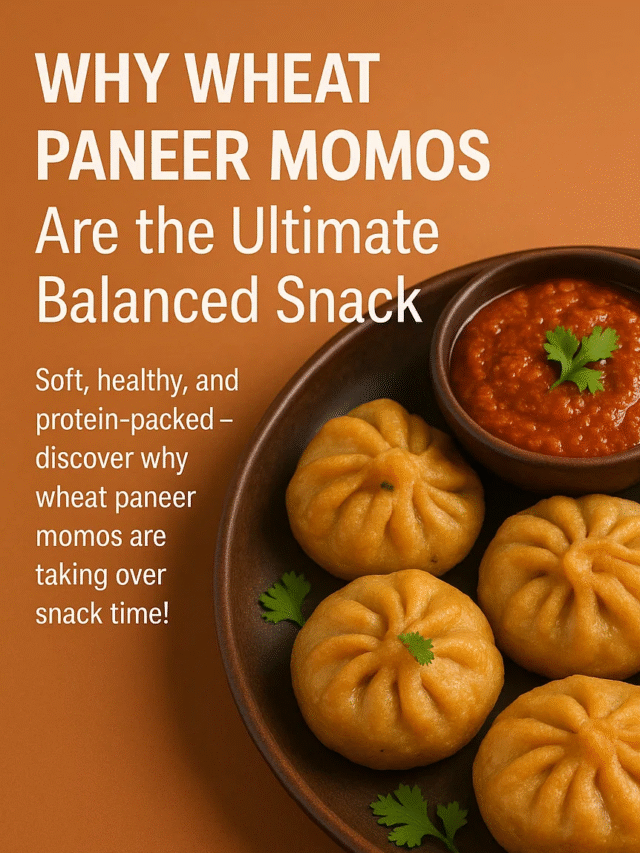 Why Wheat Paneer Momos Are the Ultimate Balanced Snack