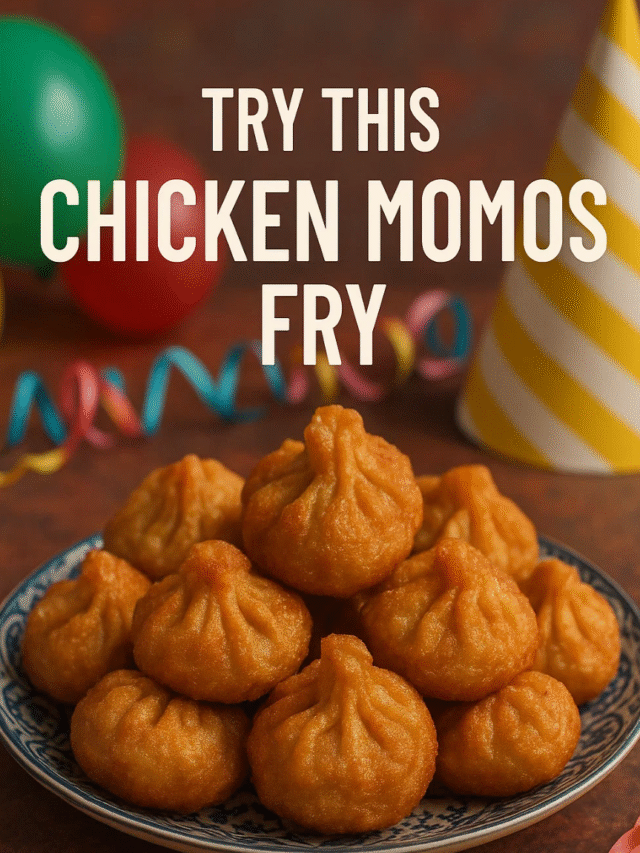Try This Chicken Momos Fry for Your Next House Party