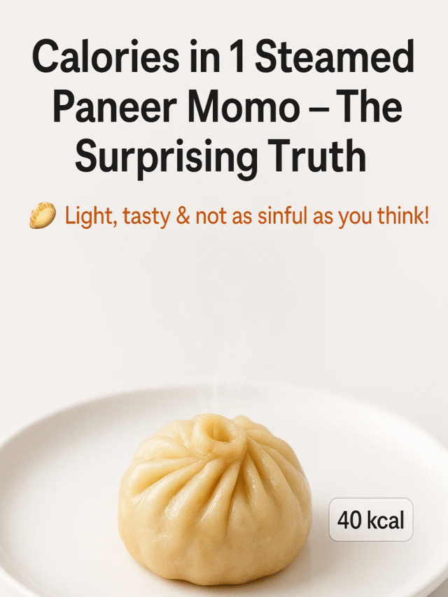 Calories in 1 Steamed Paneer Momo – The Surprising Truth