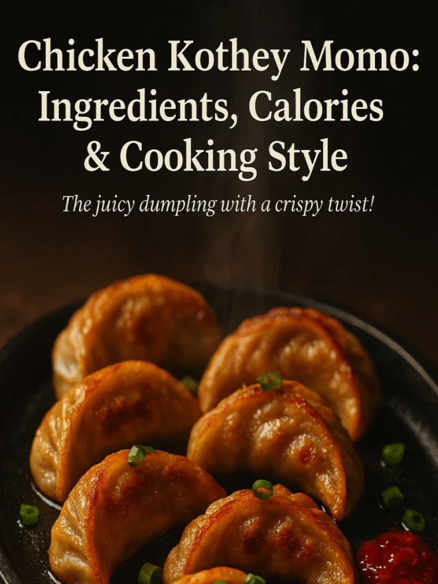 Chicken Kothey Momo: Ingredients, Calories & Cooking Style