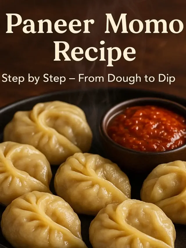 Paneer Momo Recipe Step by Step – From Dough to Dip