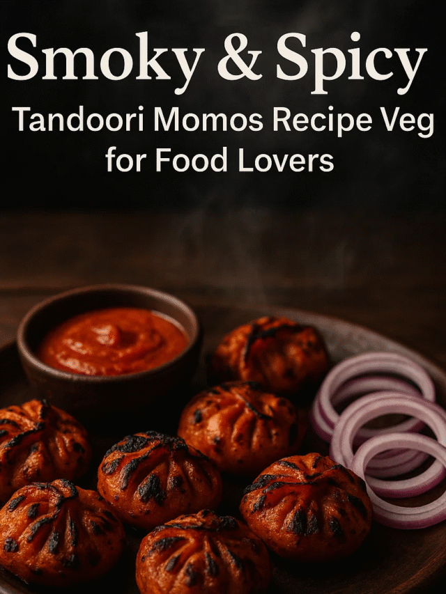 Smoky & Spicy: Tandoori Momos Recipe Veg for Food Lovers