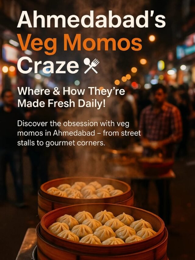 Ahmedabad’s Veg Momos Craze: Where and How They’re Made Fresh Daily