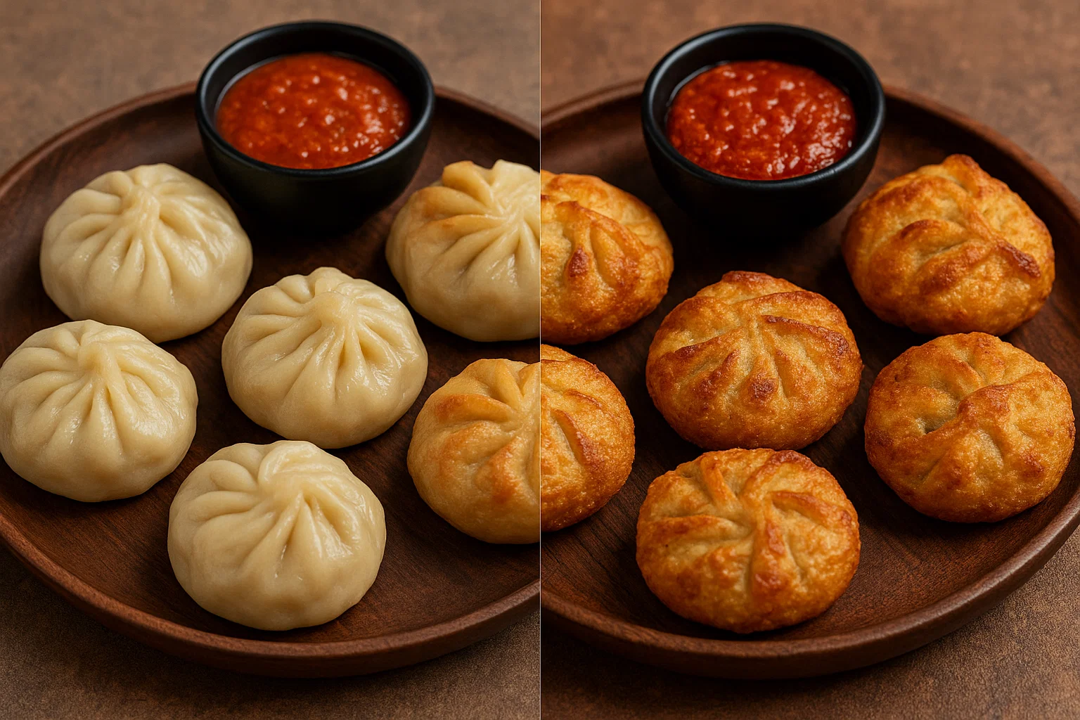 fried veg momos