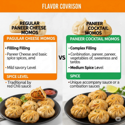 paneer cheese momos