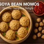 soya bean momos