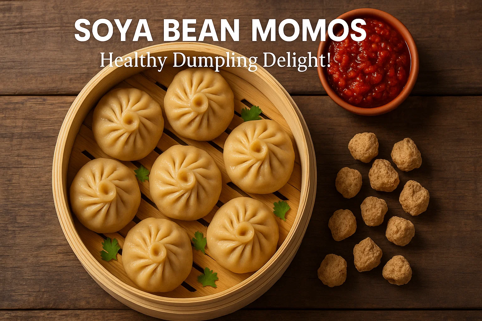 soya bean momos