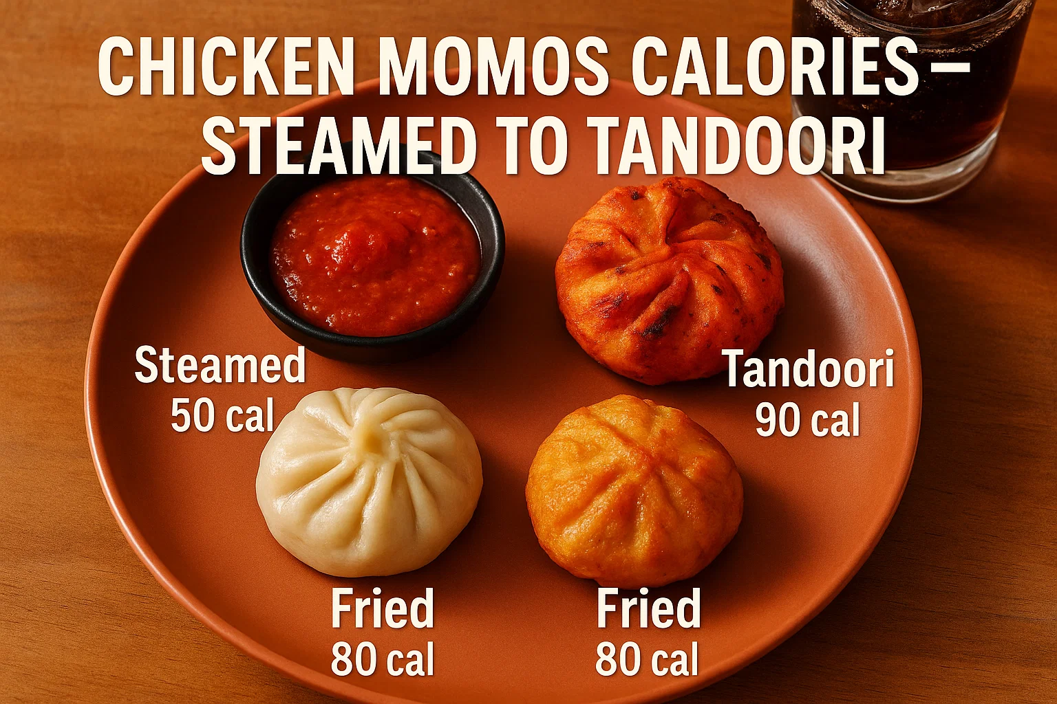 Tandoori Chicken Momos Calories & Plate-Wise Breakdown