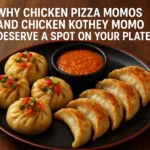 chicken pizza momo