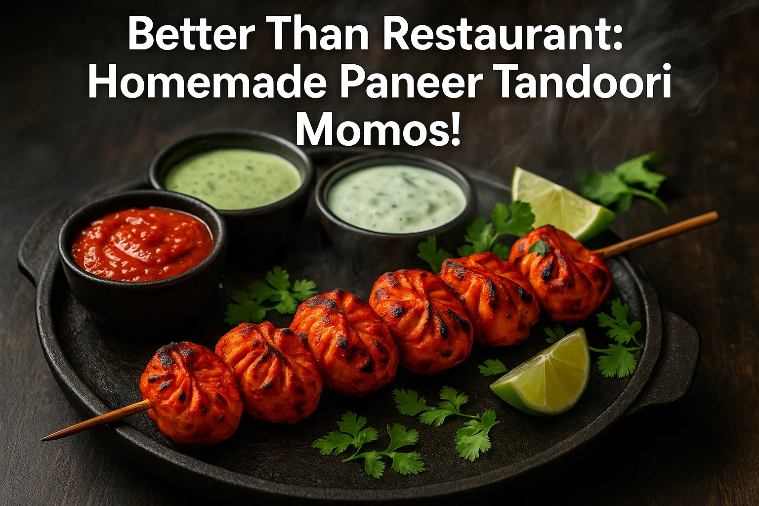 Paneer Tandoori Momos That Taste Better Than Restaurant Ones