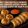 chicken pizza momo