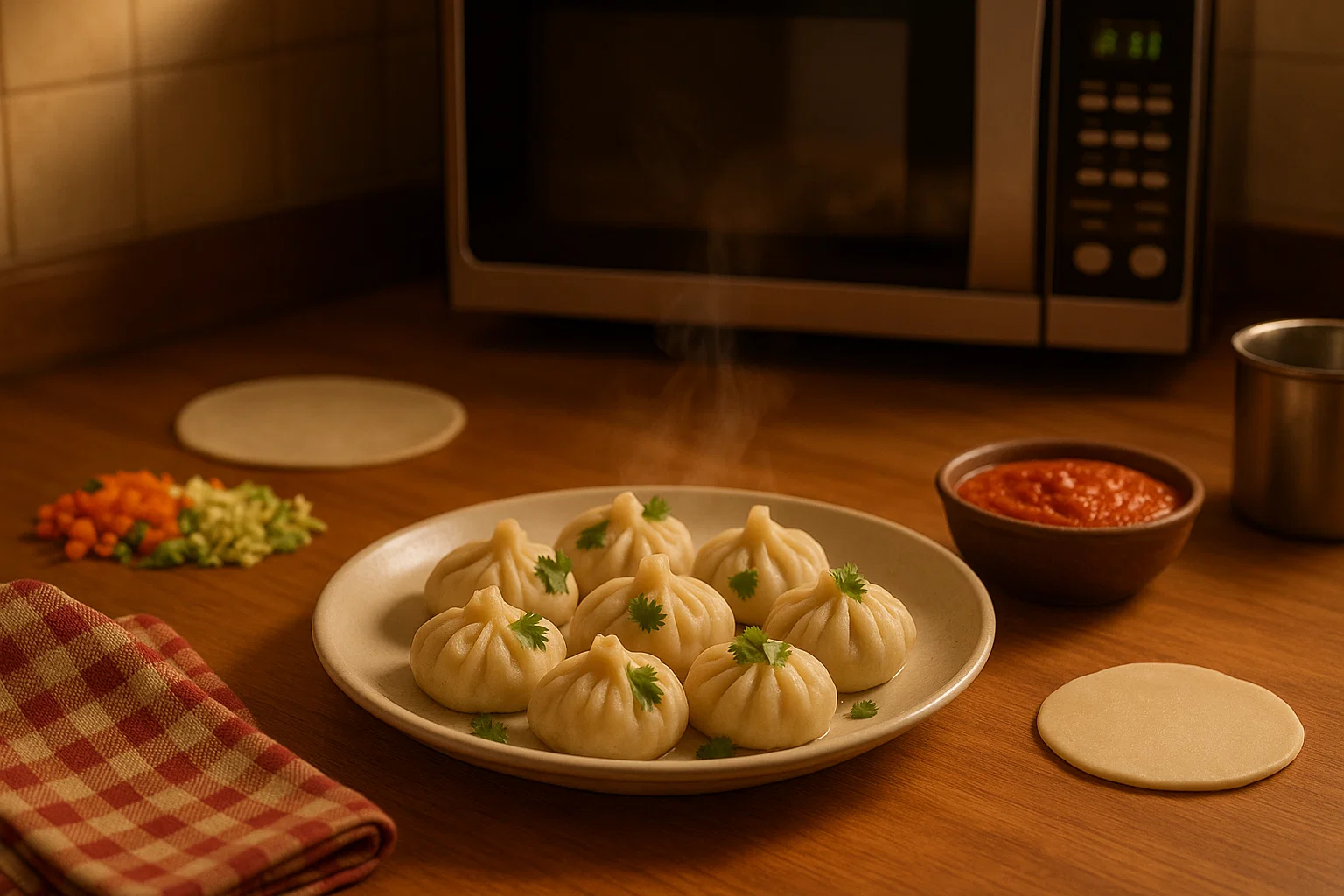 Make Veg Momos in Ahmedabad Fast