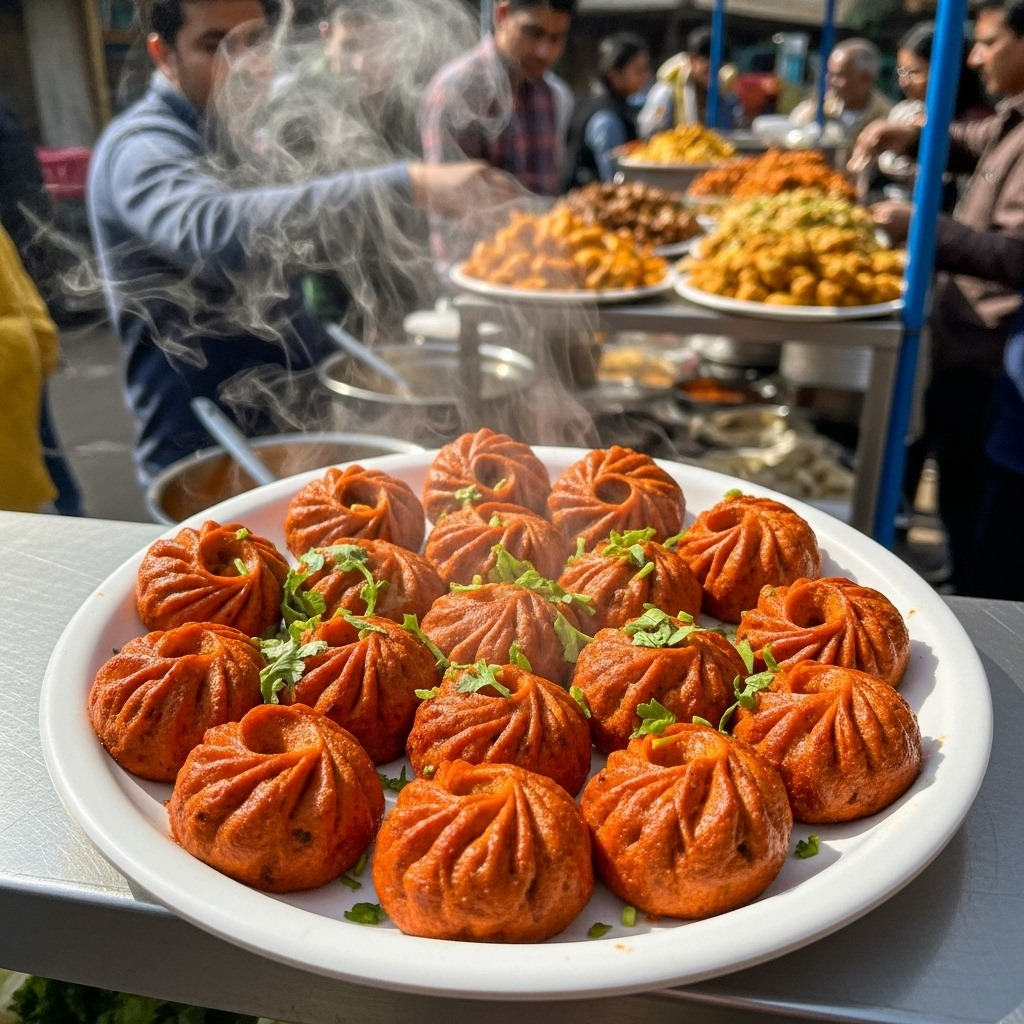 veg momos in Vadodara 